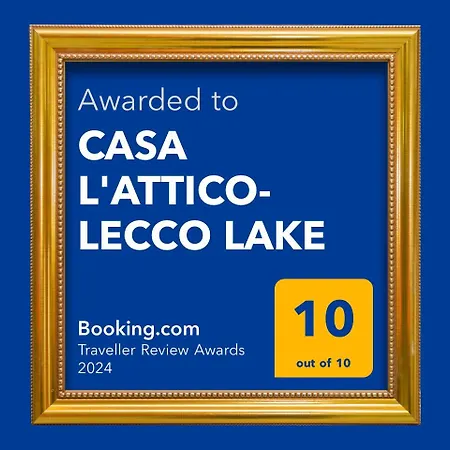 아파트 Attico Sul Di Lecco, A Due Passi Dal Centro Con Posto Auto